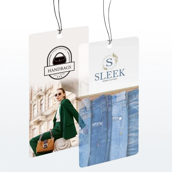 Plastic Hang Tags