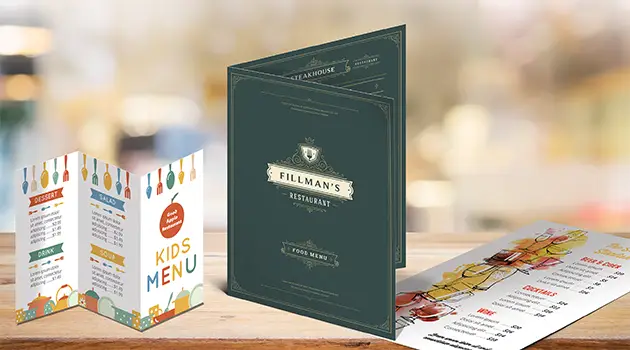 bi fold tri fold menu