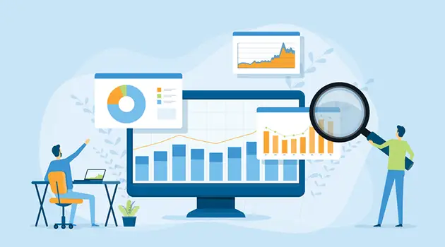 paid search advertising analytics animation