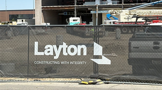 construction site signage