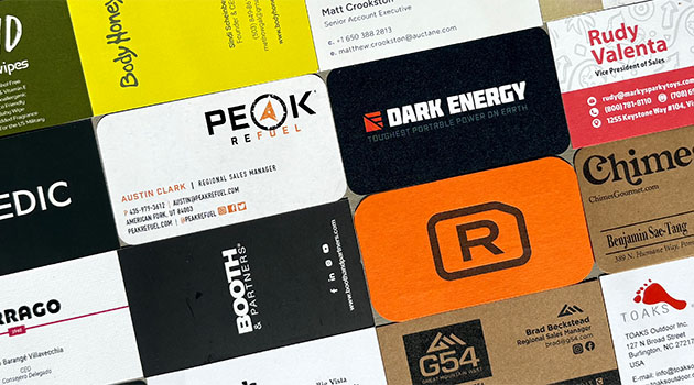 business card examples