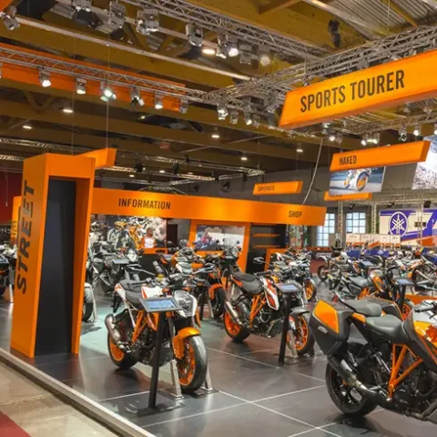 branded trade show environment