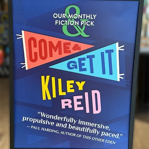 come and get it kiley reid poster