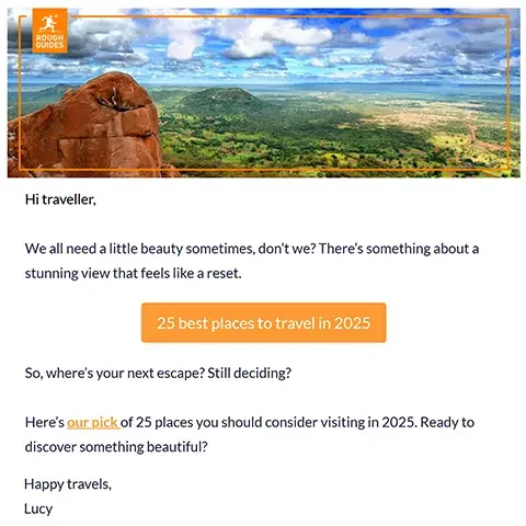 email marketing template