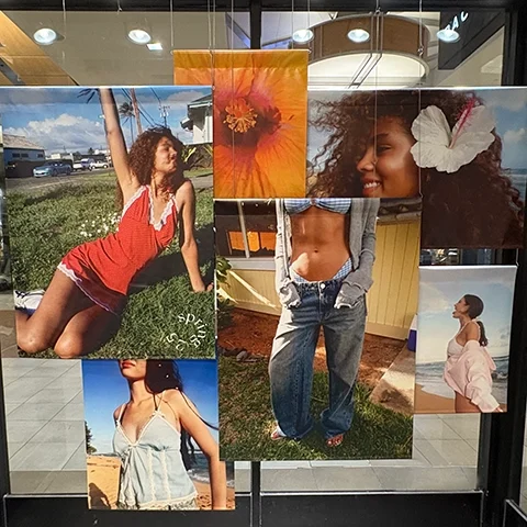 large format printed posters