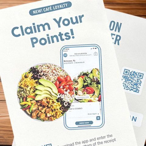 restaurant customer loyalty program with qr code