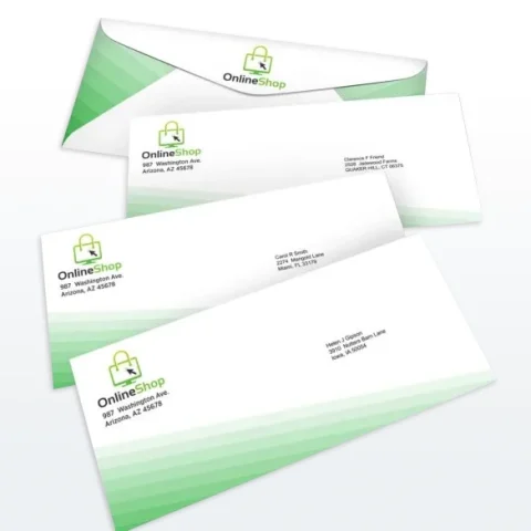 variable addressing envelopes